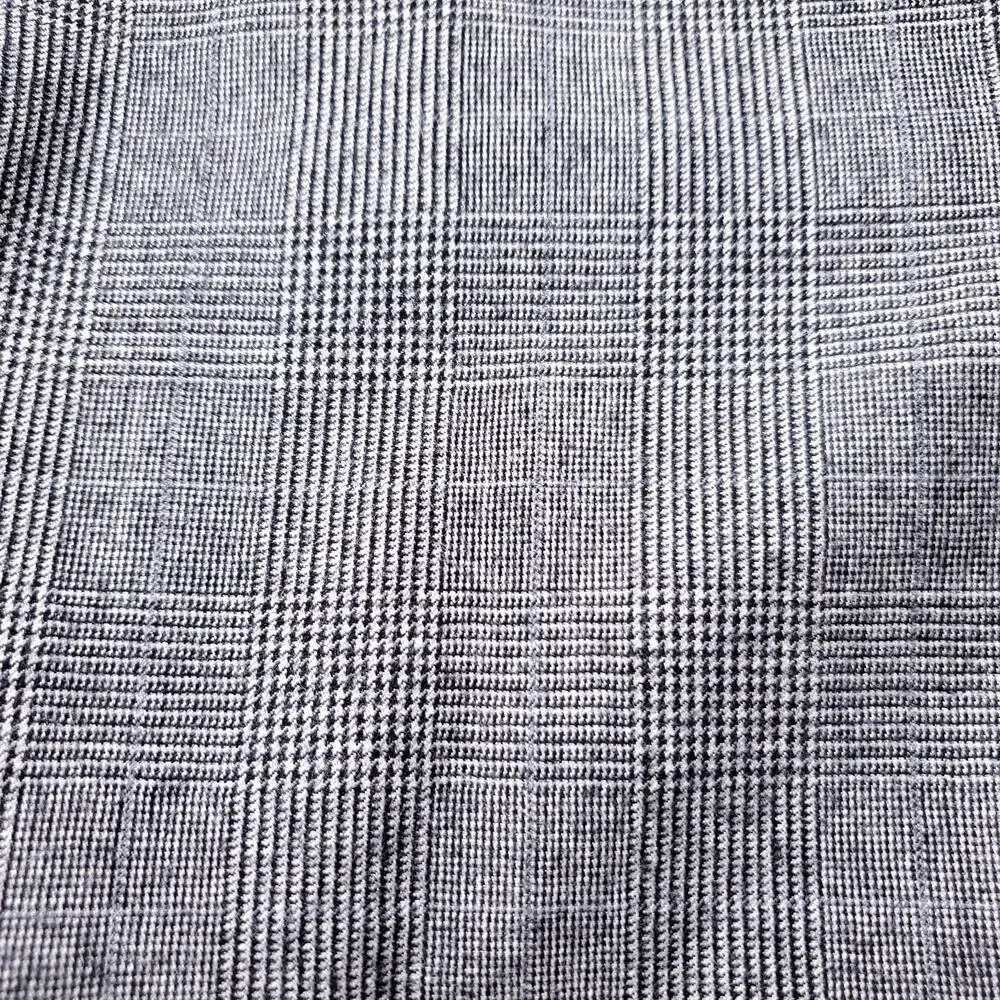 Lauren Ralph Lauren Wool Pleated Cuffed Dress Pants Men 36x30 Gray Glen Plaid